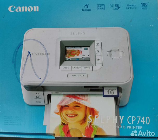 Фотопринтер canon