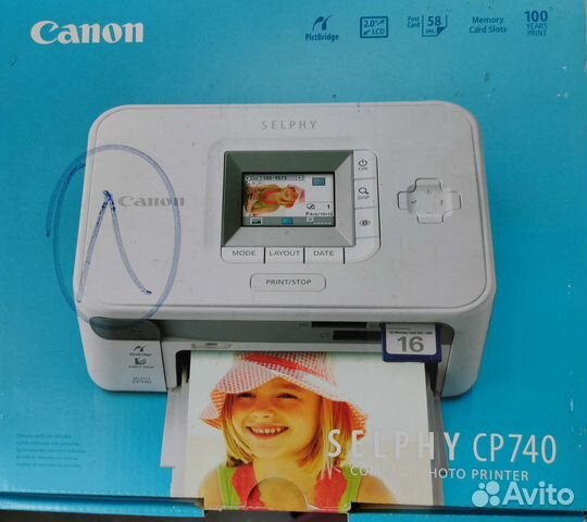 Фотопринтер canon