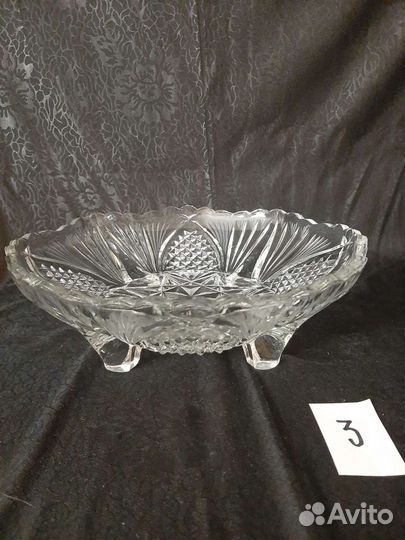 Ваза хрустальная СССР