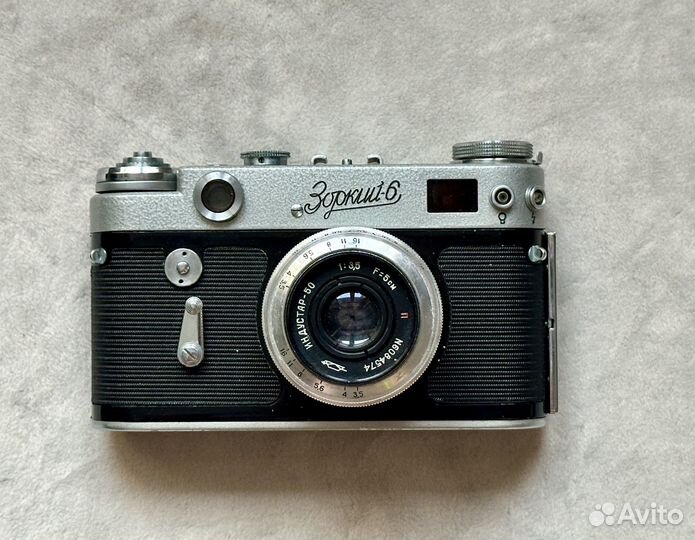Редкий пленочный фотоаппарат Зоркий 6