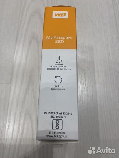 Новый WD My Passport SSD 2TB