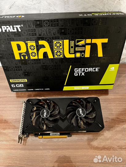 Видеокарта GTX 1660 Super 6gb Palit