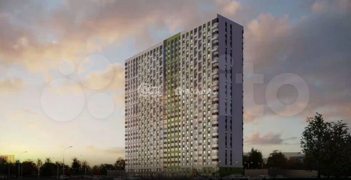 Квартира-студия, 27 м², 19/27 эт.