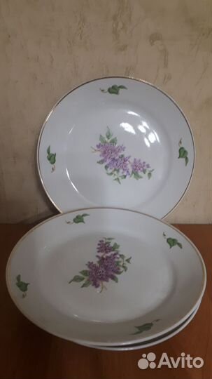 Тарелки дулево СССР