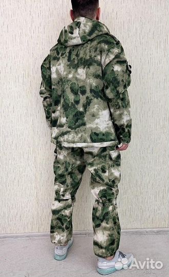 Костюм Горка тактический, рыболовный на флисе