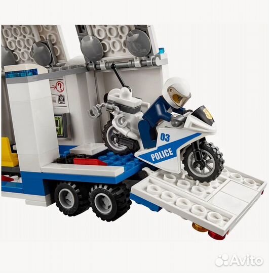 Lego city police мобильный компндный центр