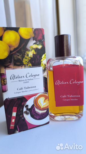 Нишевый парфюм Cafe Tuberosa от Atelier Cologne