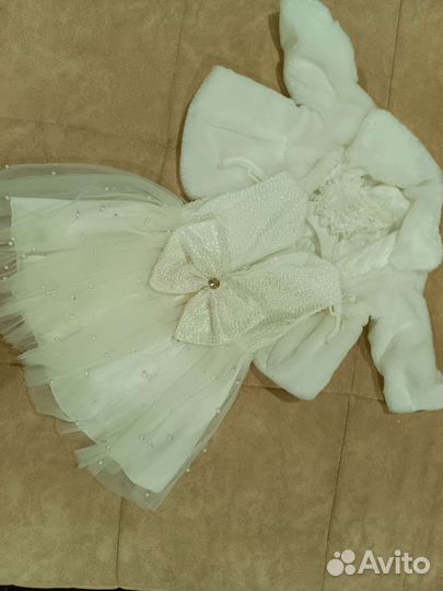 Платье для девочки 86