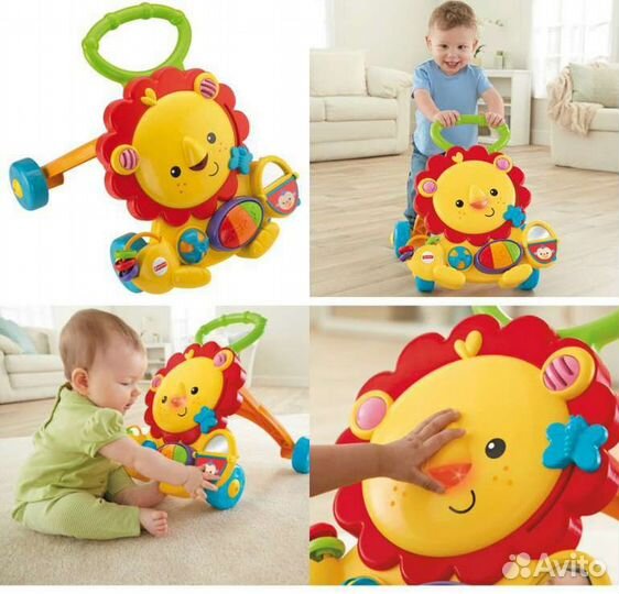 Каталка ходунки Fisher Price Львенок в аренду