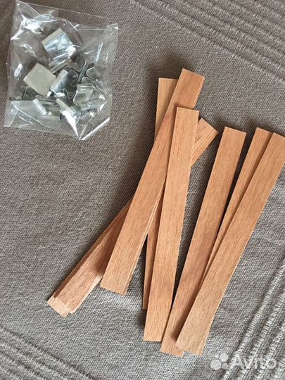 Фитиль деревянный для свечей