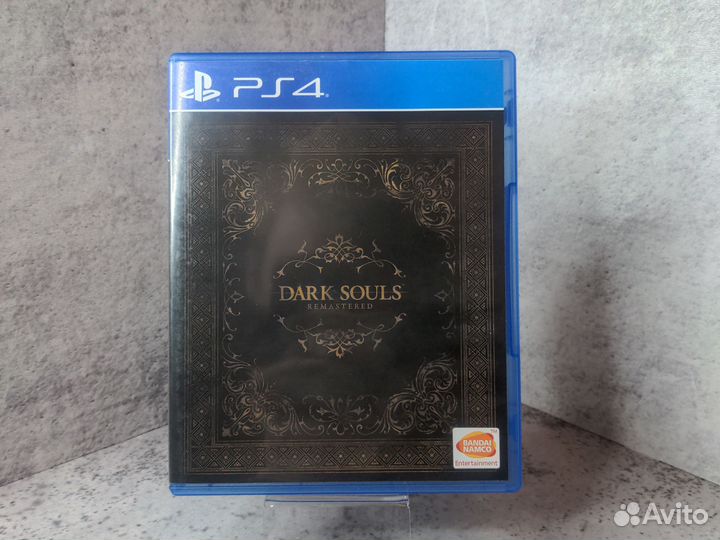 Dark Souls Remastered (Trilogy обложка) PS4