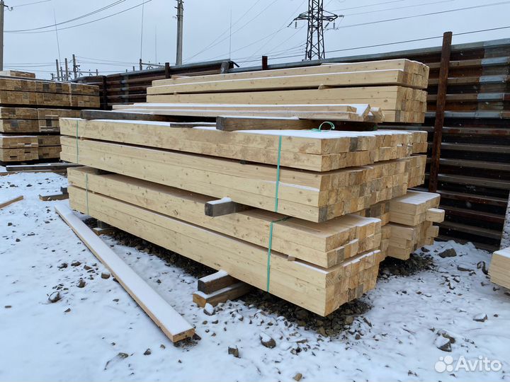 Брус естественной влажности