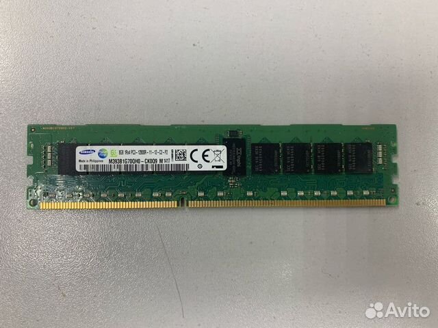 Оперативная памяти Samsung DDR3 8Gb ECC REG