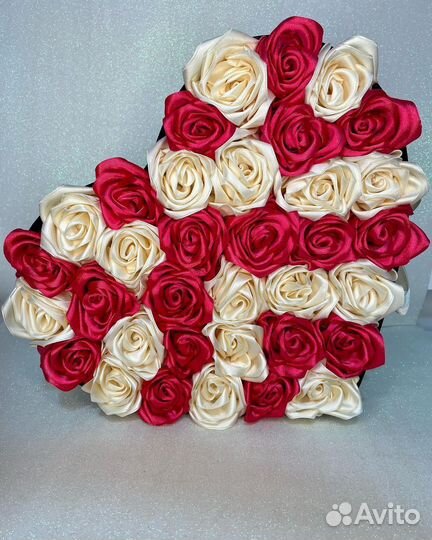 Букет из ленты