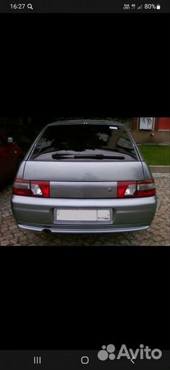 Задний средний катофот серебро ваз 2112