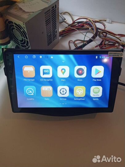 Автомагнитола на Toyota Rav4 2005-2013 Андроид Ош