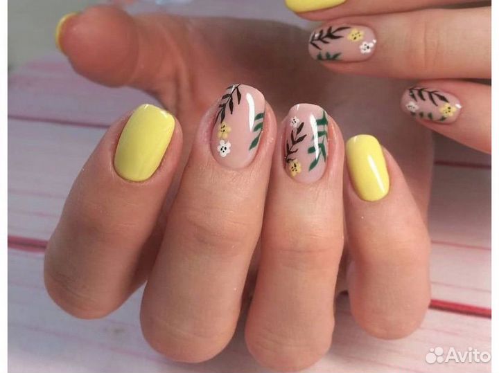 Маникюр, гель лак, наращивание