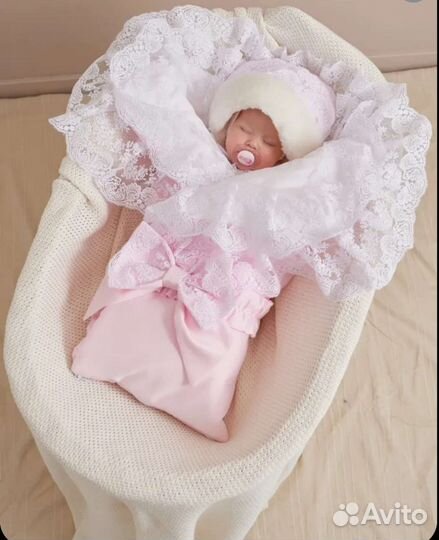 Конверт на выписку для девочки