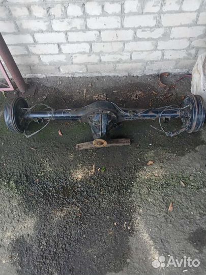 Задний мост на москвич (ода)