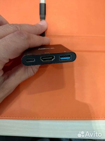 Переходник для iPhone 15 USB Type-C hdmi USB