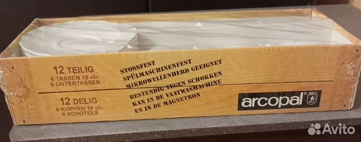 Набор столовой посуды на 6 персон новый arcopal