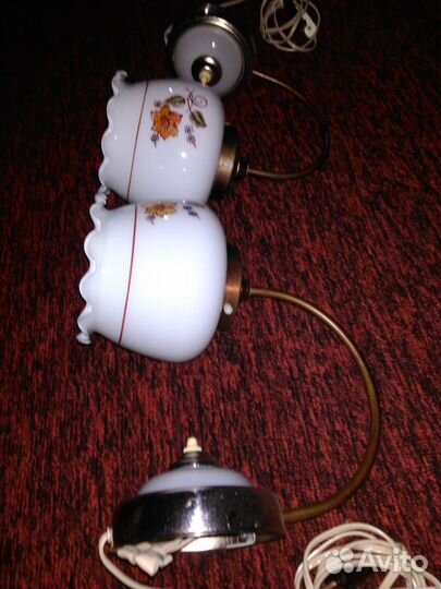 Светильники СССР настенные