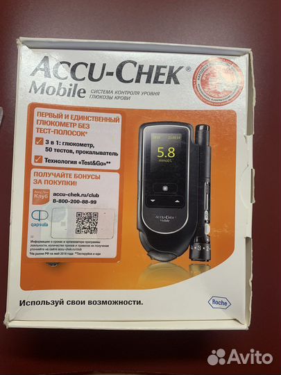 Глюкометр accu chek mobile