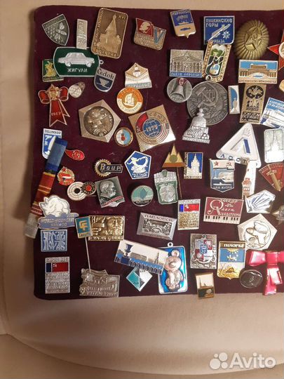 Значки СССР на разные темы желательно одним лотом