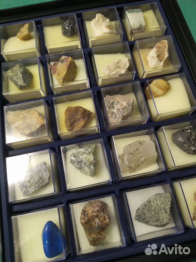 Камни и минералы коллекция