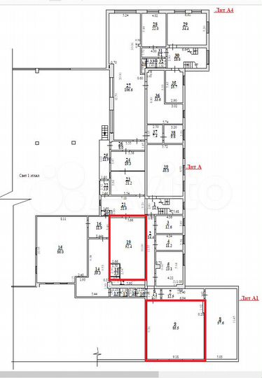 Офис от 52.4 м²