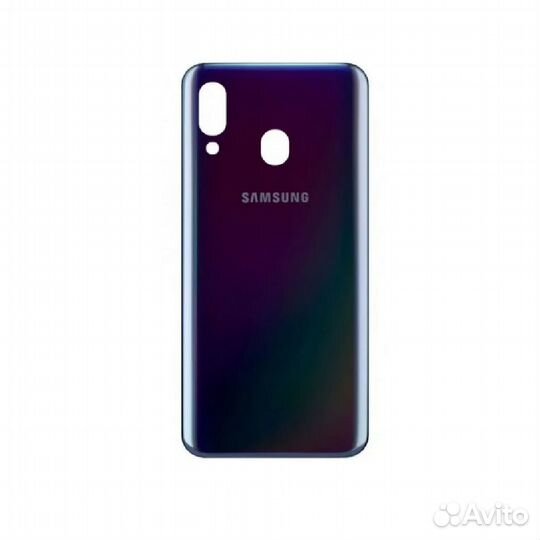 Задняя крышка для Samsung SM-A405F Galaxy A40 (чер
