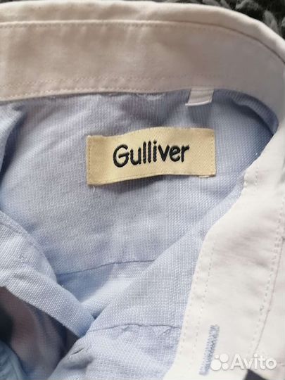 Рубашки для мальчика H&M и Guliver 128