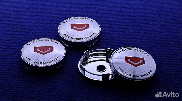 Комплект колпаков диска Vossen 54,56,57,59,60,65мм