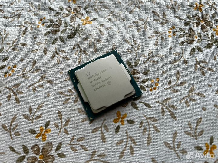 Процессор intel core i3 9100f