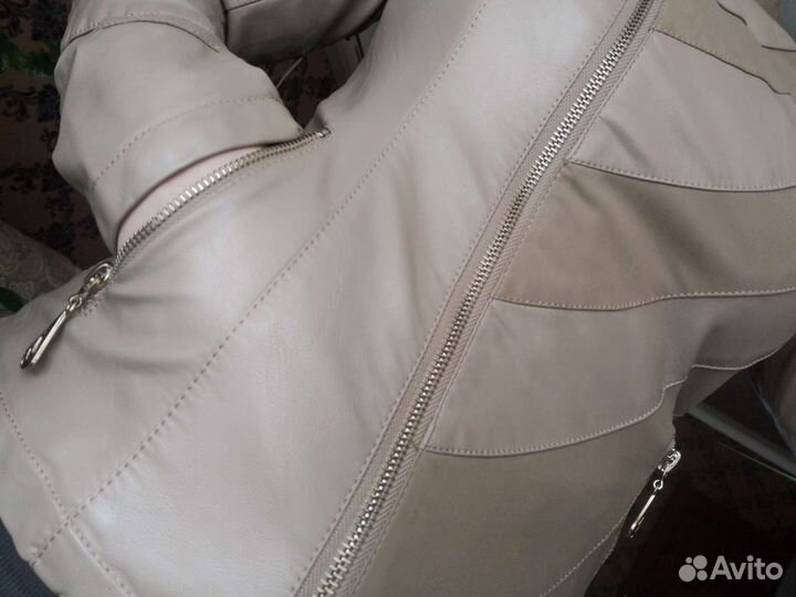 Кожаная куртка косуха новая
