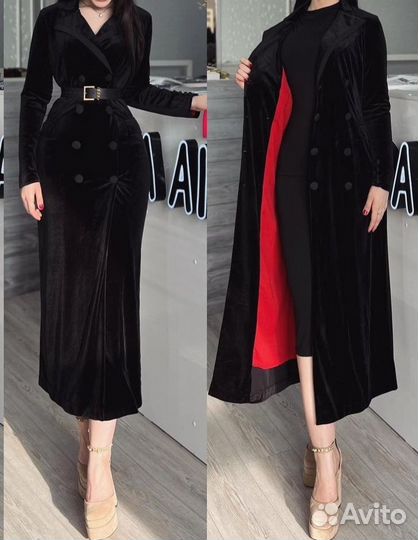 Платье тренч женское