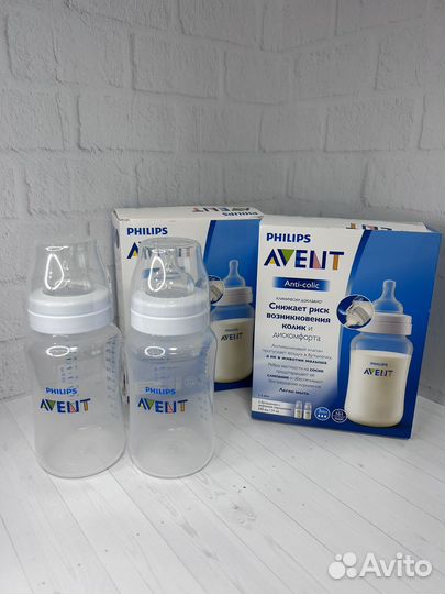 Бутылочки (новые) Avent 2шт