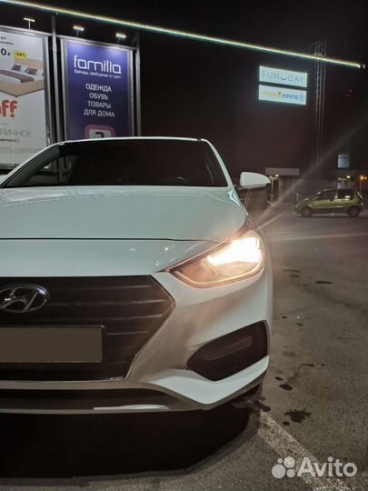 Hyundai Solaris 1.4 AT, 2018, 79 000 км