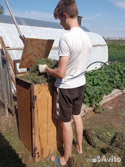 Пресс для тюкования сена