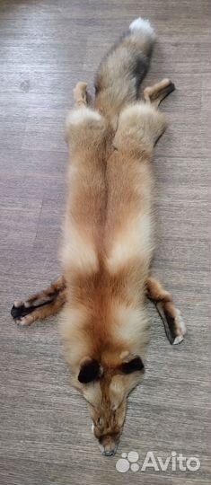 Мех рыжей лисы