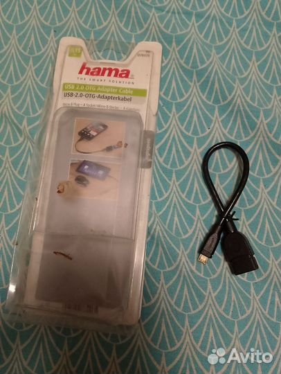 Micro USB - USB порт. Провод, переходник