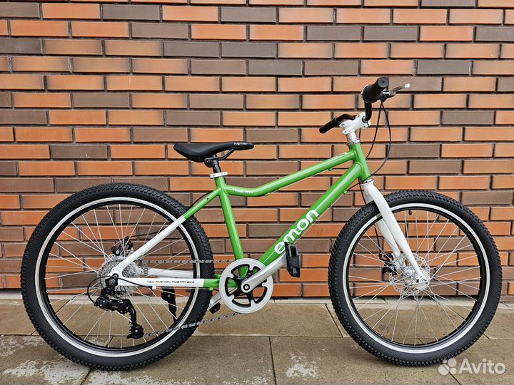 Велосипед emon зеленый