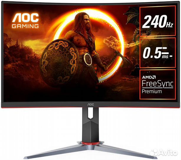 Монитор 240 гц 27 Дюймов AOC c27g2z