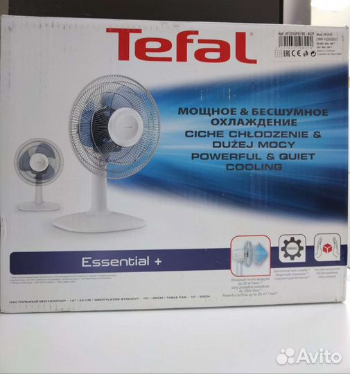 Вентилятор настольный Tefal Essential+