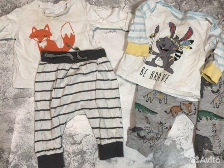 Вещи детские пакетом от года