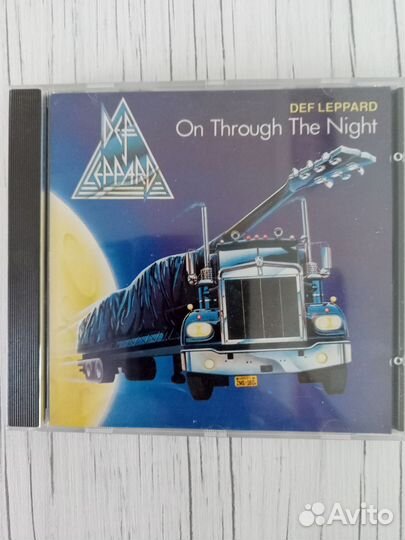 Def Leppard фирменные CD диски