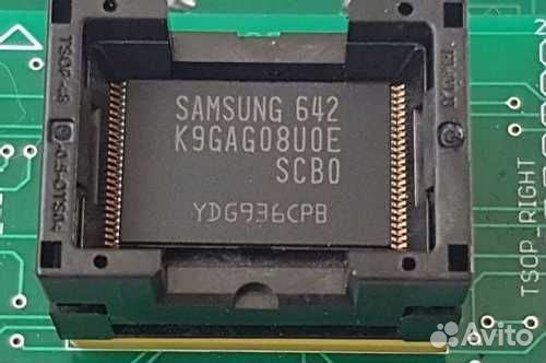 Nand flash k9gag08u0e (прошитая)