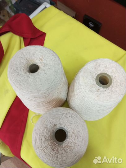 Нитки хб в бабине