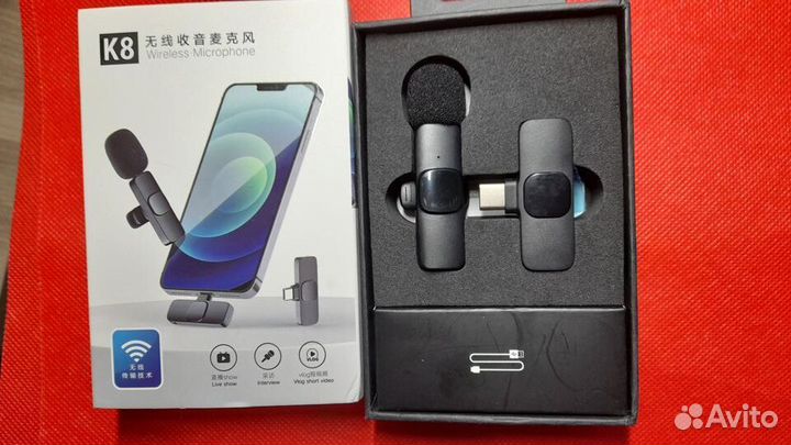 Блютуз микрофон петличка iPhone Айфон