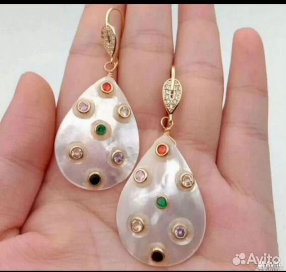 Серьги ручной работы